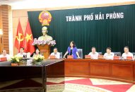 Họp bàn công tác chuẩn bị tổ chức Hội khỏe Phù Đổng toàn quốc lần thứ X tại Hải Phòng