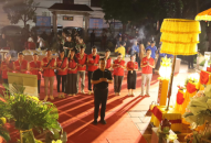 Công ty TNHH LG Display Việt Nam Hải Phòng tri ân các Anh hùng Liệt sĩ tại nghĩa trang liệt sĩ phường Dư Hàng Kênh, quận Lê Chân