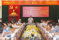 Giao ban với các Ban của Thành ủy và Thường trực các cấp ủy trực thuộc Thành ủy