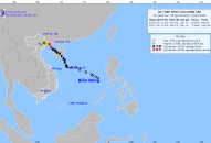Bão số 2 suy yếu thành ấp thấp nhiệt đới trên vùng ven biển Quảng Ninh-Hải Phòng