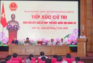 Cử tri quận Kiến An kiến nghị thành phố quan tâm đầu tư phát triển hạ tầng giao thông