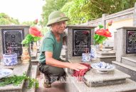 Chăm sóc, tôn tạo nghĩa trang liệt sĩ