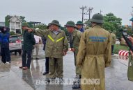 Phó chủ tịch UBND thành phố Nguyễn Đức Thọ kiểm tra công tác phòng, chống bão số 2 tại các địa phương