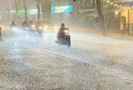 Cuối tháng 7, miền Bắc tiếp tục có mưa to trên diện rộng
