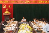 Tổ Xây dựng Đảng, hệ thống chính trị, vận động Nhân dân thảo luận, cho ý kiến về một số nội dung chuẩn bị xây dựng dự thảo Văn kiện Đại hội XVII Đảng bộ thành phố