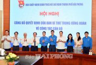 Công nhận đồng chí Lê Khắc Nguyên Anh giữ chức Bí thư Thành Đoàn Hải Phòng