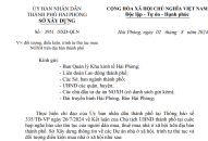 Sở Xây dựng công khai thông tin về đối tượng, điều kiện, trình tự thủ tục mua nhà ở xã hội trên địa bàn thành phố