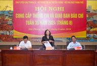 Tập trung tuyên truyền Kỷ niệm 55 năm thực hiện Di chúc của Chủ tịch Hồ Chí Minh (1969 – 2024) và 55 năm Ngày mất của Người (2/9/1969 – 2/9/2024)