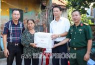 Chăm lo vật chất và tinh thần nạn nhân chất độc da cam