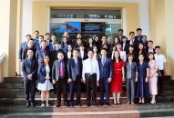 Phó Chủ tịch UBND thành phố Lê Khắc Nam tiếp xã giao Đoàn đại biểu lãnh đạo trẻ Việt Nam – Singapore