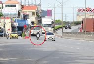 Đội Cảnh sát giao thông số 1 (Phòng Cảnh sát giao thông): Xử lý gần 20 trường hợp điều khiển mô tô lên cầu vượt