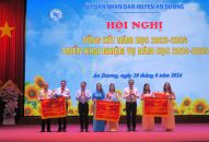 Biểu dương nhiều tập thể, cá nhân ngành Giáo dục và Đào tạo huyện An Dương có thành tích xuất sắc trong năm học 2023-2024