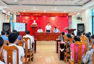 UBND huyện Thuỷ Nguyên tổ chức Hội nghị đối thoại để vận động các hộ gia đình, cá nhân có đất đai, tài sản thuộc chỉ giới thu hồi đất nhận tiền bồi thường, hỗ trợ; bàn giao mặt bằng để thực hiện Dự án tại xã Thuỷ Đường