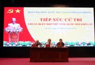 Huyện An Lão tiếp xúc cử tri lấy ý kiến chuẩn bị Kỳ họp thứ 8, Quốc hội khoá XV