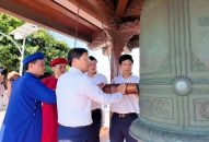 Trang trọng Lễ dâng hương, thượng cờ khai Hội Lễ hội Chọi Trâu truyền thống Đồ Sơn 2024