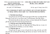 Tin cảnh báo lũ quét, sạt lở đất, sụt lún đất do mưa lũ hoặc dòng chảy khu vực thành phố Hải Phòng