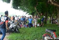 Gần 100 CBCS Công an quận Ngô Quyền vây bắt nhóm đối tượng đánh bạc tại khu vực hồ An Biên