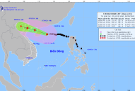 Tin bão khẩn cấp, cơn bão số 3, cập nhật 5h ngày 6/9/2024