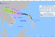 Tin bão khẩn cấp, cơn bão số 3, cập nhật 14h ngày 6/9/2024