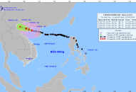 Tin bão khẩn cấp, cơn bão số 3, cập nhật 11h ngày 7/9/2024