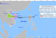 Tin bão khẩn cấp (cơn bão số 4), cập nhật 8h ngày 19/9/2024