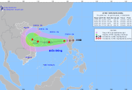 CÔNG ĐIỆN: Chủ động ứng phó áp thấp nhiệt đới có khả năng mạnh lên thành bão