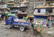 Hải Phòng: Hoàn thành di chuyển tài sản khỏi 2 tòa chung cư bị nghiêng