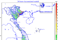 Tin dự báo mưa lớn ở khu vực Bắc bộ và Thanh Hóa, cập nhật 15h30 phút ngày 6/9/2024