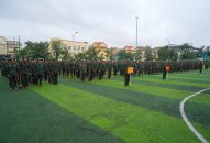 Lực lượng vũ trang thành phố tiếp tục tăng cường lực lượng khắc phục hậu quả bão số 3