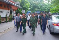 Phó Tổng Tham mưu trưởng Quân đội nhân dân Việt Nam kiểm tra công tác phòng chống bão số 3 tại Hải Phòng