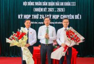 HĐND quận Hải An tổ chức Kỳ họp Chuyên đề kiện toàn công tác nhân sự, nhiệm kỳ 2021-2026