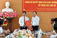 Đồng chí Trần Văn Phương, Giám đốc Sở Tài nguyên và Môi trường giữ chức Bí thư Huyện ủy Cát Hải, nhiệm kỳ 2020-2025