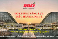 Khảo sát, đánh giá Chỉ số Năng lực cạnh tranh cấp Sở, ban, ngành và địa phương (DDCI) thành phố Hải Phòng năm 2024