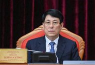 Đồng chí Lương Cường, Ủy viên Bộ Chính trị, Thường trực Ban Bí thư được bầu làm Chủ tịch nước