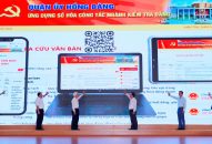 Quận ủy Hồng Bàng: Ra mắt “Ứng dụng chuyển đổi số trong công tác kiểm tra, giám sát, thi hành kỷ luật Đảng, giải quyết tố cáo, khiếu nại kỷ luật đảng”
