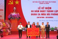 Kỷ niệm 60 năm Ngày thành lập Đoàn Ca Múa Hải Phòng (29/10/1964-29/10/2024)