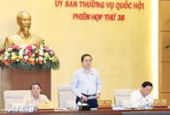 Khai mạc Phiên họp thứ 38 của Ủy ban Thường vụ Quốc hội