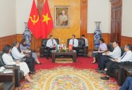 Chủ tịch UBND thành phố Nguyễn Văn Tùng tiếp xã giao Đại sứ Bungari tại Việt Nam