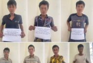 Công an huyện An Dương bắt giữ 17 đối tượng sử dụng trái phép chất ma túy ở thôn Trạm Bạc (huyện An Dương)