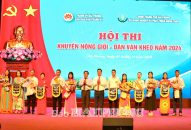 Sôi nổi, hấp dẫn Hội thi Khuyến nông giỏi-Dân vận khéo