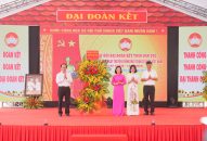 Bí thư Thành ủy Lê Tiến Châu tham dự Ngày hội Đại đoàn kết toàn dân tộc tại xã Hữu Bằng, huyện Kiến Thụy