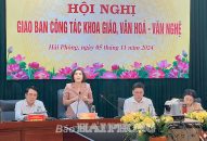 Tăng cường phối hợp tham mưu, triển khai toàn diện các lĩnh vực khoa giáo, văn hóa, văn nghệ