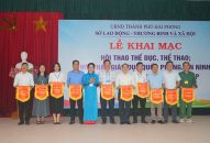 Khai mạc Hội thao thể dục, thể thao, giáo dục quốc phòng các cơ sở giáo dục nghề nghiệp thành phố năm 2024