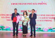Công bố Quyết định về công tác cán bộ tại Trung tâm Kiểm nghiệm thuốc, mỹ phẩm, thực phẩm Hải Phòng