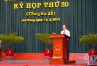 Khai mạc Kỳ họp thứ 20 (kỳ họp chuyên đề) HĐND thành phố khóa XVI, nhiệm kỳ 2021-2026