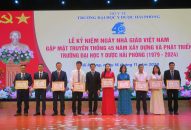 Trường Đại học Y Dược Hải Phòng tự hào với chặng đường 45 năm xây dựng và phát triển