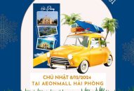 Chương trình “Hải Phòng cuối tuần rong chơi” diễn ra tại Trung tâm Thương mại AEONMALL Hải Phòng Lê Chân vào ngày 8/12/2024