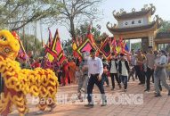 Chuẩn bị các điều kiện tổ chức Lễ hội Đền Trạng Trình