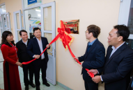 Khánh thành và trao tặng “Thư viện điện tử” cho Trường Trung học cơ sở Lương Khánh Thiện