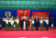 Bổ nhiệm 5 vị trí chủ chốt Công an TP Thủy Nguyên, Hải Phòng